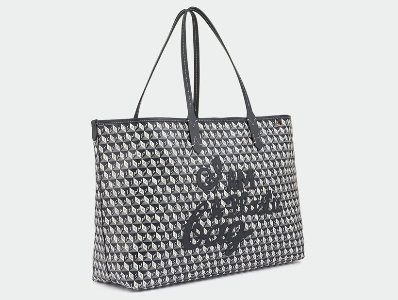 Anya Hindmarch 'I Am A Plastic Bag Motif' Tote Is Made of Plastic Bottles