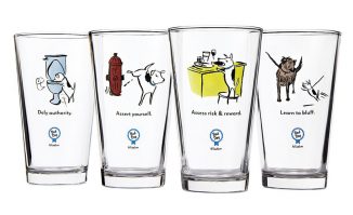 Bad Dog Wisdom Tumblers for Dog Lovers