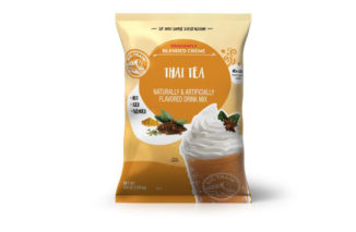 Create New Holiday Drink with Big Train Dragonfly Thai Tea Blended Crème Beverage Mix!