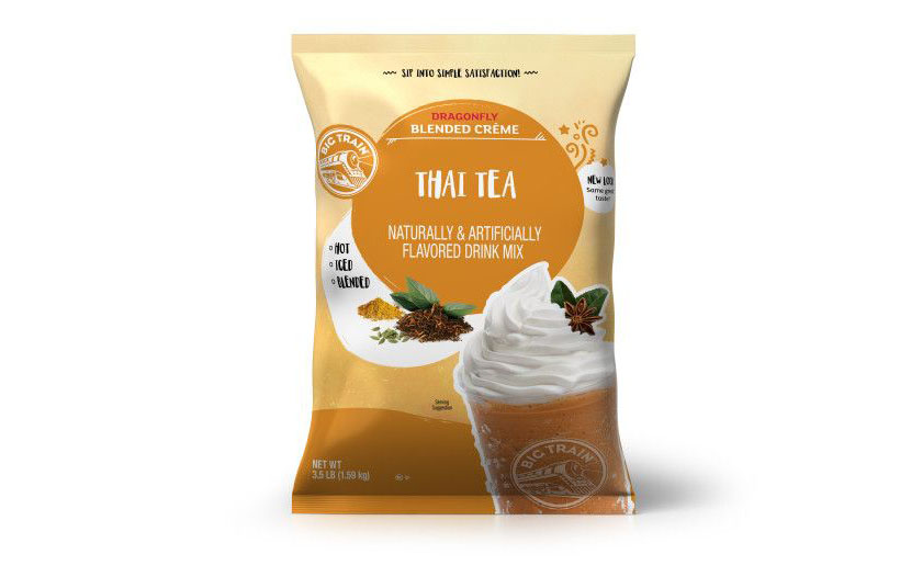 Big Train Dragonfly Thai Tea Blended Crème Beverage Mix - Holiday Beverage