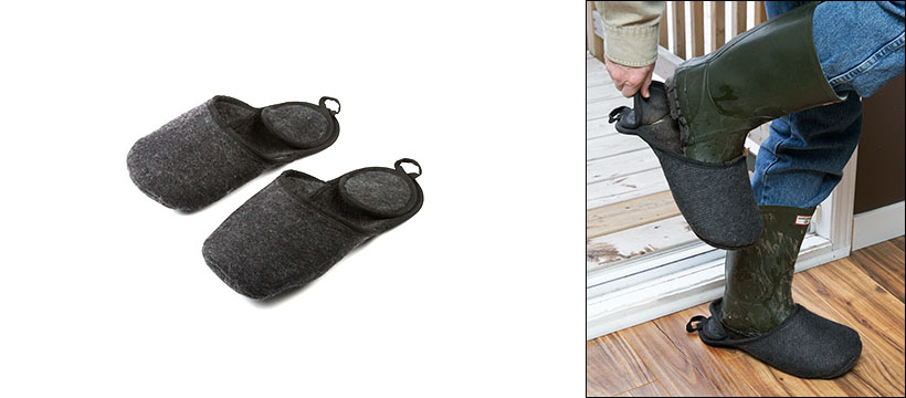 Boot Slippers for Garden Lovers from Lee Valley Tools