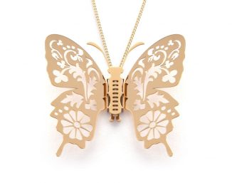 Magi Steel Butterfly Sheet Steel Jewelry was Inspired by Taiwan’s Love, Grace, and Appreciation
