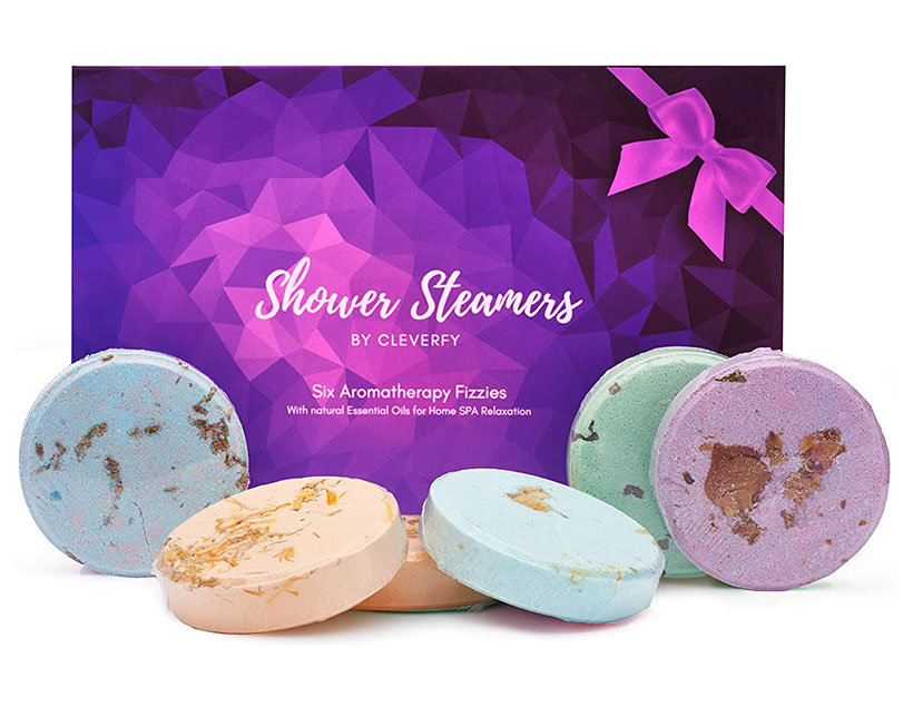 Cleverfy Aromatherapy Shower Steamers for Home Relaxation and Spa