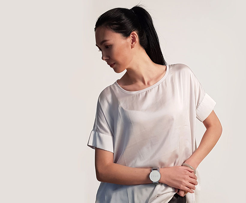 Dot Watch - Modern Braille Watch Design Goes with Every Outfit