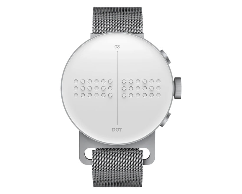 Dot Watch - Modern Braille Watch Design Goes with Every Outfit