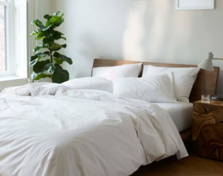 Fluffy and Comfy Classic Duvet Cover from Brooklinen Creates Hotel-Style Luxury in The Bedroom