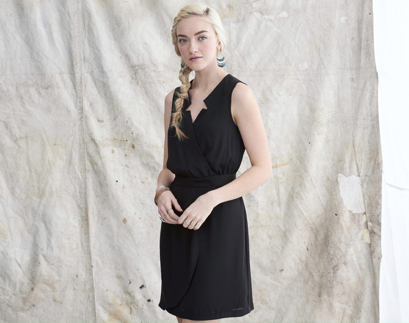 Little Black Shirt Dress from Mason & Belle