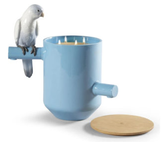 Lladro Parrot’s Scented Treasure Candle Can Be Turned into a Porcelain Vase