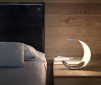 Luceplan Curl Table Lamp By Sebastian Bergne