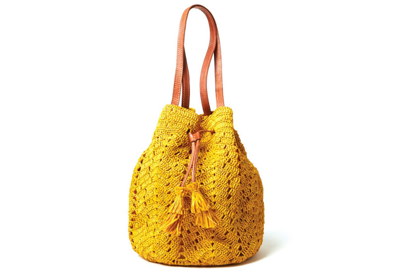 Madagaskar Drawstring Bag Yellow