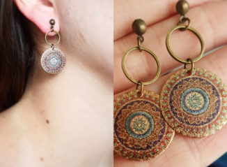 Mandala Ethnic Earrings to Complete Your Bohemian Style