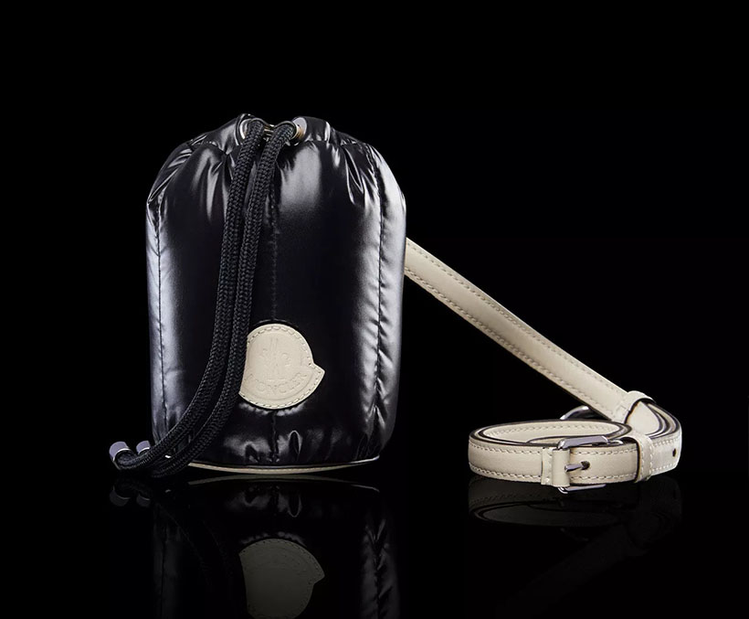 Black and Beautiful Moncler Drip Water Bottle Holder