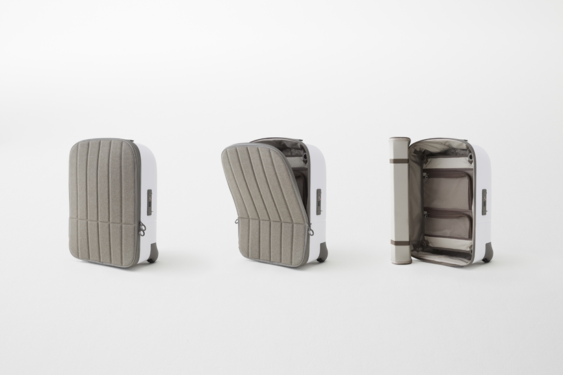 Nendo Kame Suitcase for Fabbrica Pelletterie Milano
