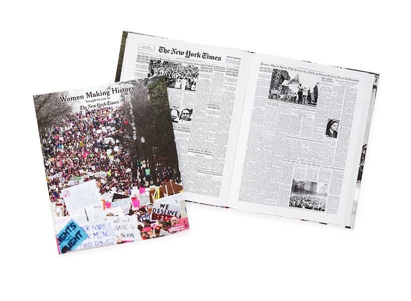 New York Times Women Making History Coffee Table Book