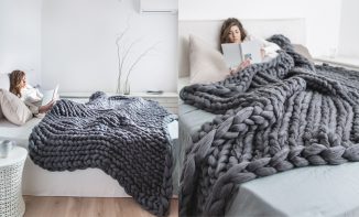 Ohhio Extra Large Blanket Keeps You Warm and Cozy in Colder Weather