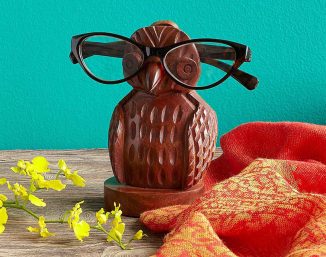 Handmade in India, Owl Eyeglasses Holder Is A Charming Piece of Decor