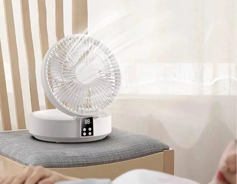 Portable Electric Fan With Remote Control