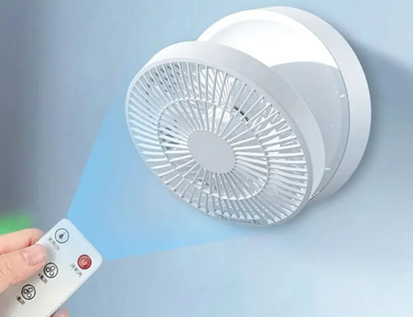 Portable Electric Fan With Remote Control