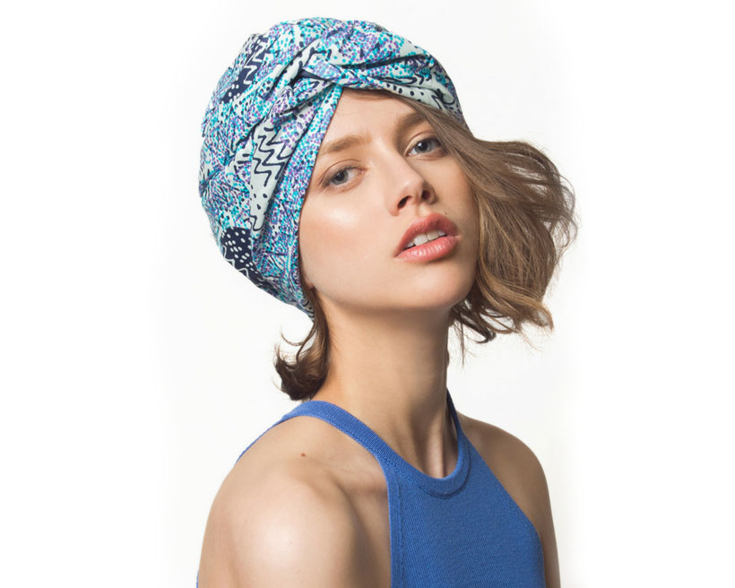 Rainbow African Print Turban