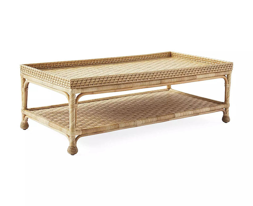 South Seas Rattan Coffee Table