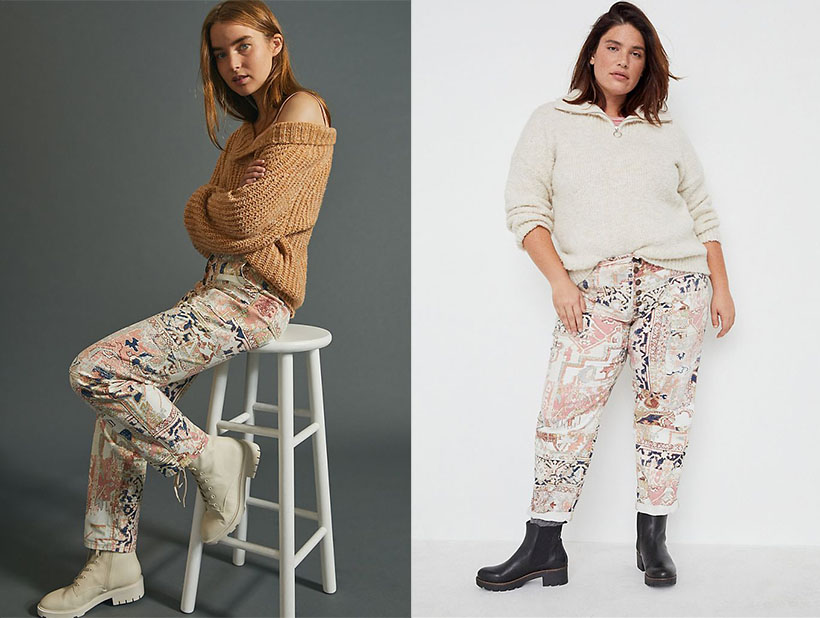 Wanderer Utility Pants with Cool Print to Carry You from Winter Into Spring