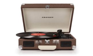 Wildon Home Wheeler Portable 3-Speed Turntable In Beautiful Suitcase
