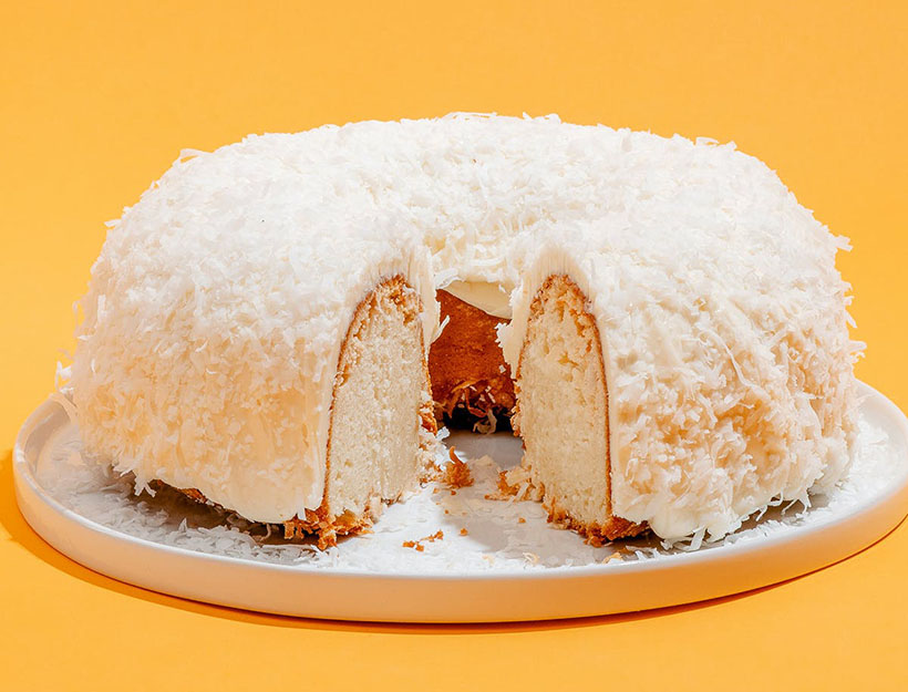 White Chocolate Coconut Bundt Cake