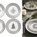 Gorgeous Winter White Salad Plate Set of 4 for This Christmas