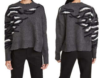 Zadig & Voltaire Starry Sweater with Rock-n-Roll Aesthetic